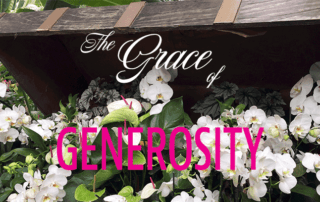 Generosity of Grace