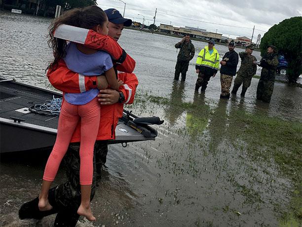 DVID_3723481_PortArthur-child-rescue Coast Guard rescue Port Arthur, TX Hurricane Harvey