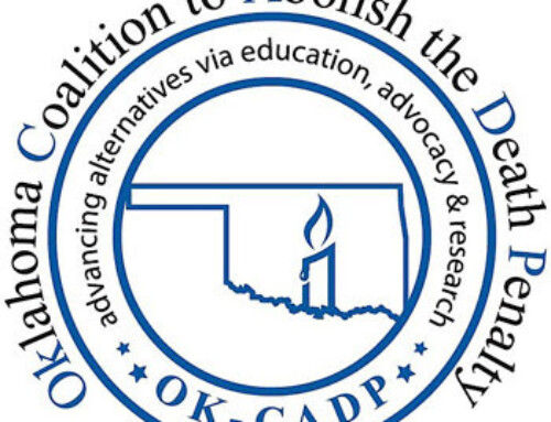 June 8: Oklahoma Coalition to Abolish the Death Penalty – Annual Meeting and Awards Dinner